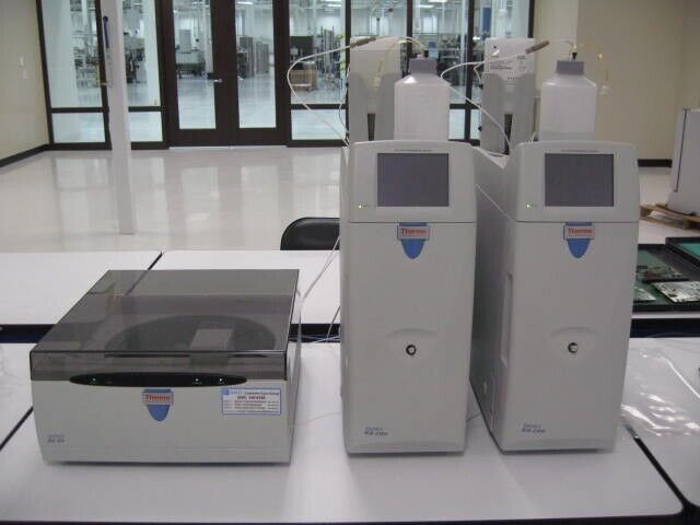 (2) Dionex ICS-2000 Ion Exchange Chromatography Systems, ( 1) AS-DV Auto-Sampler