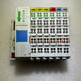 WAGO 750-348 Fieldbus Coupler CANopen D-Sub ECO w/ (6) I/O Modules 403, 516,550,600