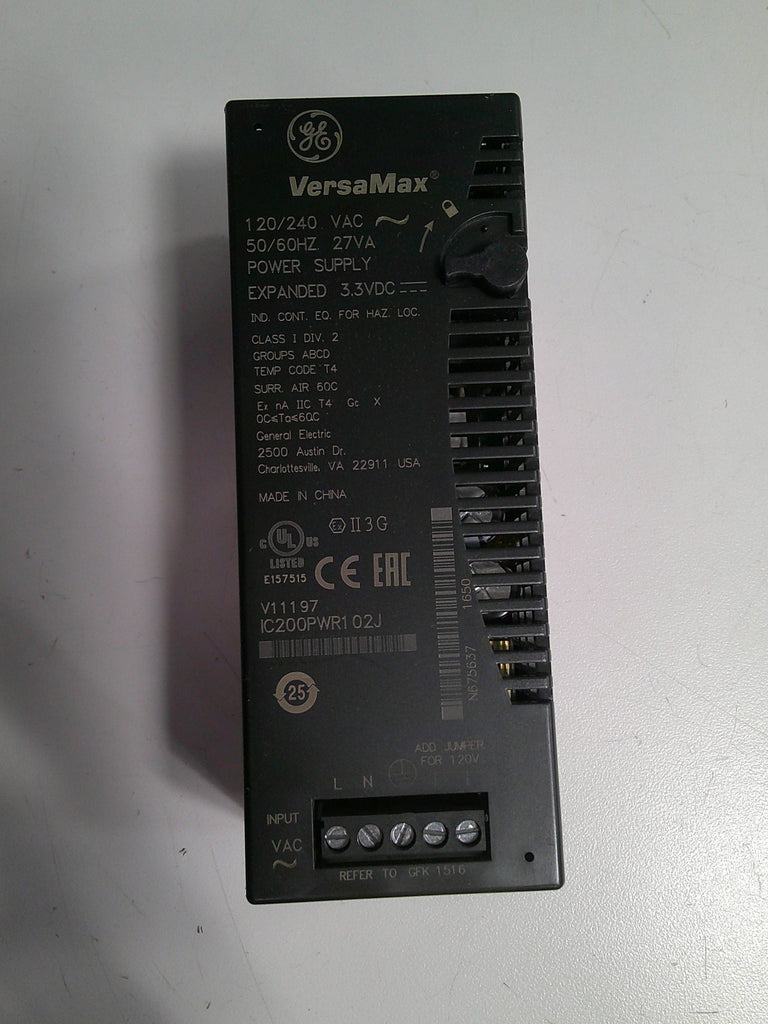 VersaMax IC200PWR102 POWER SUPPLY MODULE, General electric.