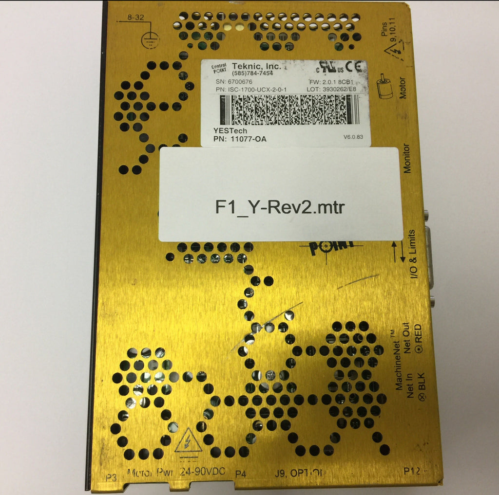 YesTech FX 11077 Control Point Servo Driver pfipartsus 1