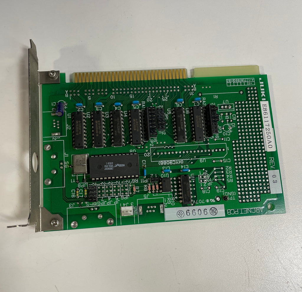 JUKI E86117250A0  ARCNET PCB rev 03