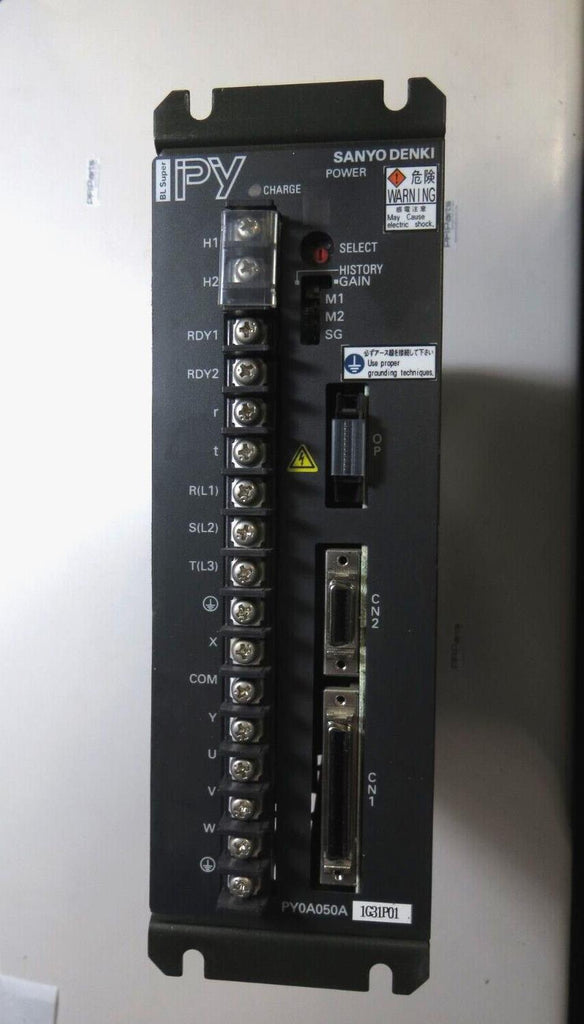 Sanyo Denki Servo Amplifier - PY0A050A1G31P01 w/Warranty