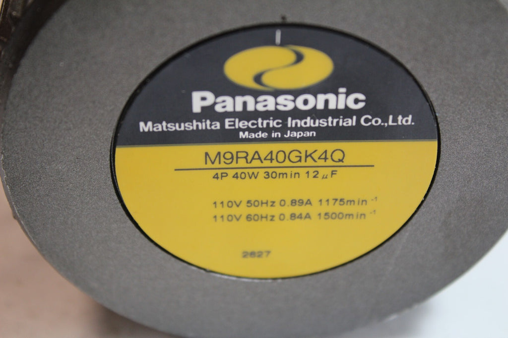 Panasonic M9RA40GK4Q AC Motor 4P 40W 30min