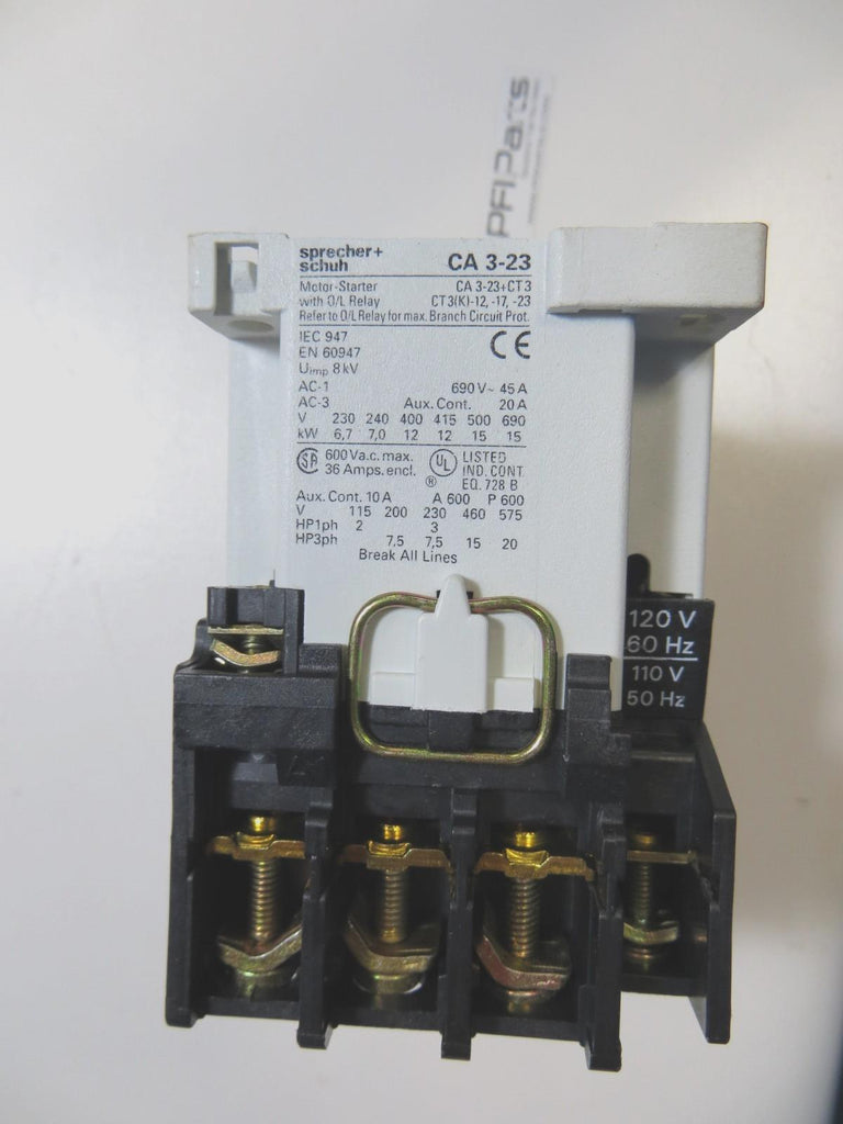Sprecher+ Schuh CA3-23-10 Speedline # 2-5006-065-00-0