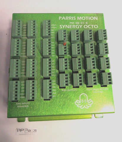 PARRIS MOTION PM-08-01-E SYNERGY OCTO 8 AXIS MOTION CONTROLLER