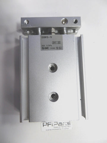 SMC Dual Rod Cylinder CXSJM15-10  mm Bore Dia, 50 mm Stroke Lg, Slide Bearing.
