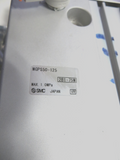 SMC Guided Cylinder: 50 mm Bore Dia, 125 mm Stroke Lg, Slide Bearing.