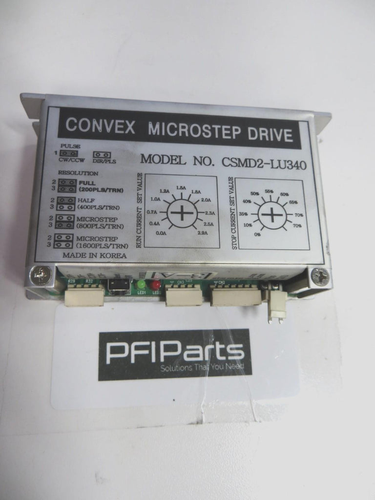 CONVEX MICROSTEP DRIVE CSMD2-LU340 / Mirtec  MV -7