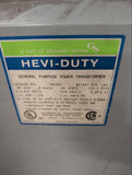 GS Hevi Duty 30KVA Transformer 240X120/208 Volt 3PH T6H30S -T194 (warranty)