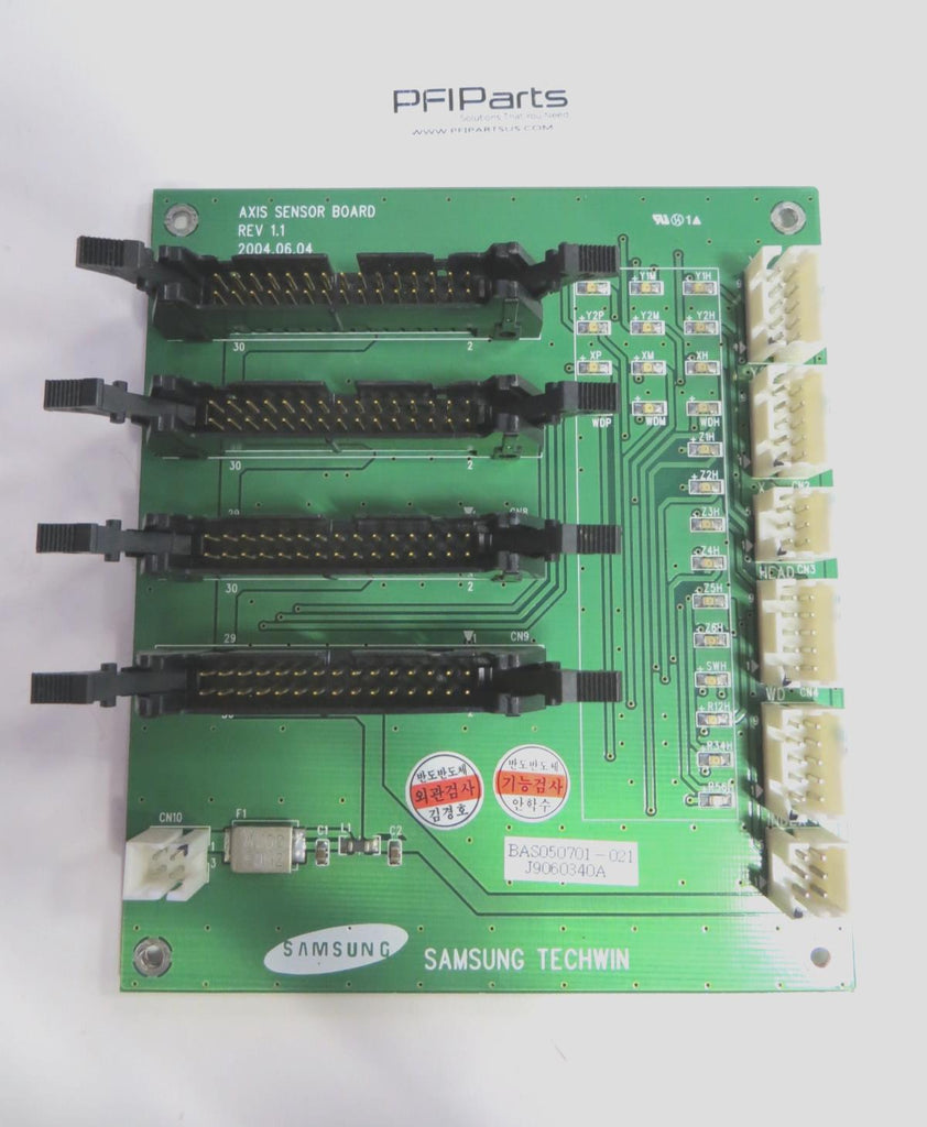 SAMSUNG / HANWHA SM321 AXIS SENSOR BOARD[Rev 1.1] – J9060340A
