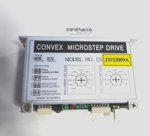Convex CSMD2-LU340 J3152009A Microstep Drive