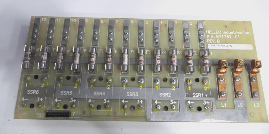HELLER INDUSTRIES 671762-01 REV. B