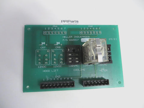 Heller Industriles Relay Control Board - 680857