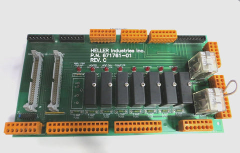 Used Heller Power Distribution Board - 671761-01 - 671761
