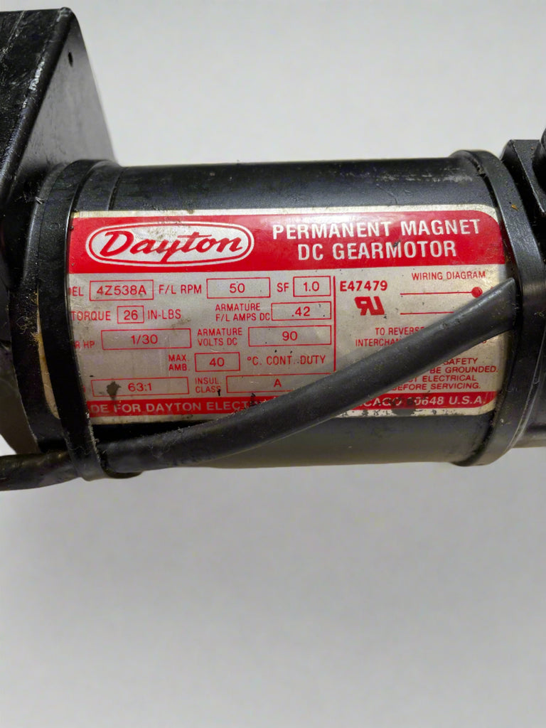 Heller DC Gear Motor Model 4Z538A (Copy)
