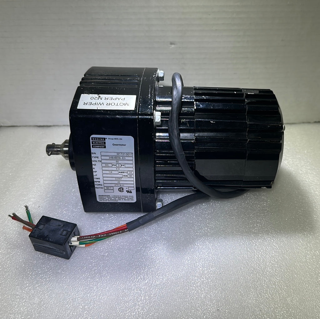 Speedline Bodine Electric 34B4BEBL-E3 Gear motor