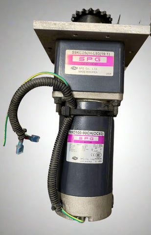 DC Motor S9KC20BH-I93 (19:1)  Gear Head- DC Motor S9D100-90CH(OC83)