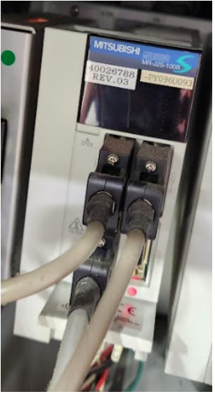 Mitsubishi Melservo 40026788 Rev 03 MR-J2S-100B for FX-1R  PY096U093