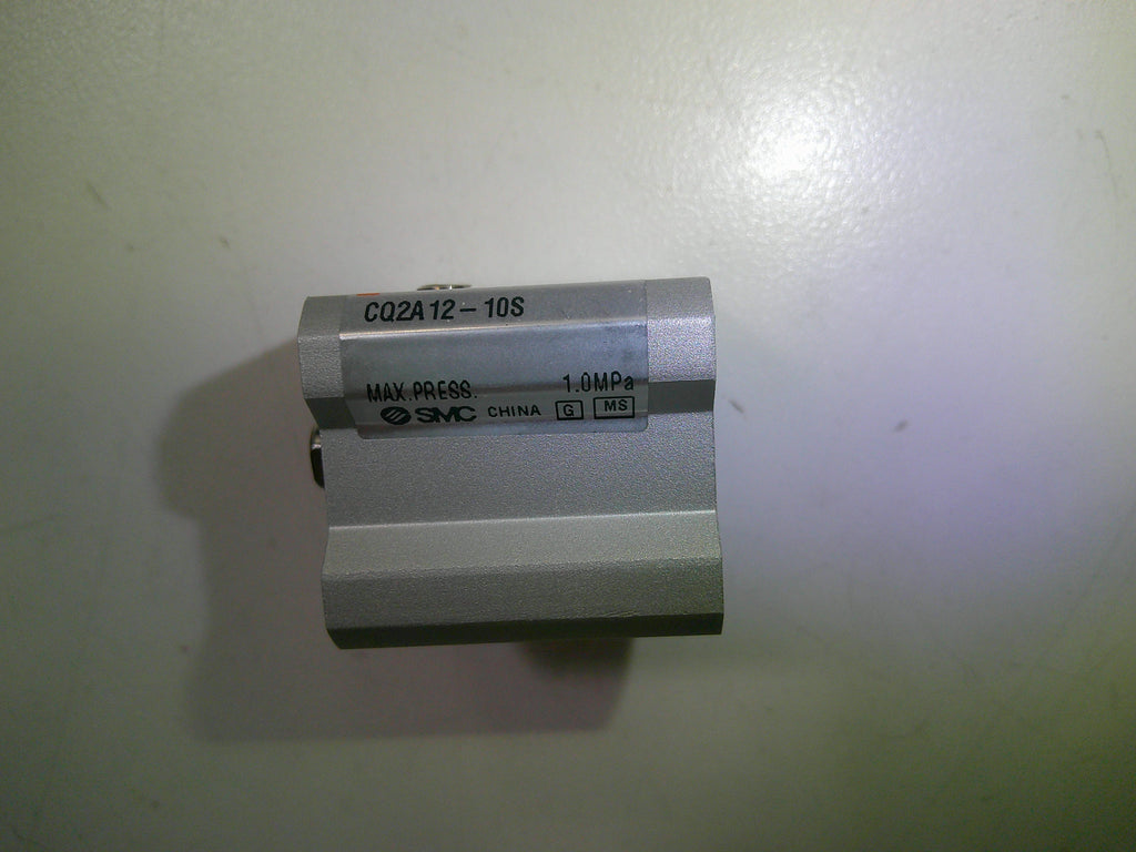 SMC  CQ2A12-10S Cylinder, sgl act, spr rtn, 12mm bore, 10mm stroke, end tap, CQ2 Series