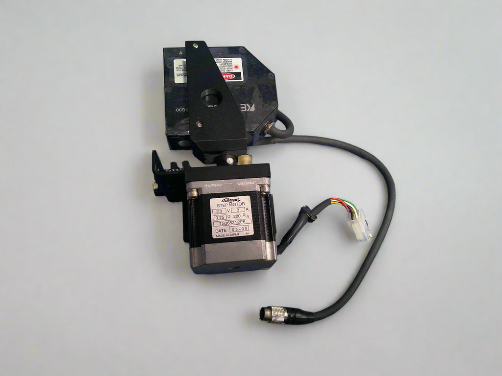 KEYENCE Laser displacement sensor LK-G30 +Tamagawa Step motor  TS3653N2E6