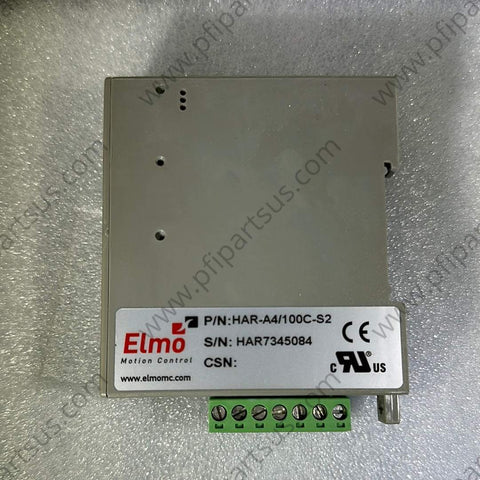 ELMO MOTION CONTROL HAR-A4/100C-S2 - Servo Amplifier from [store] by Speedline Technologies - Elmo, HAR-A4/100C-S2, Speedline