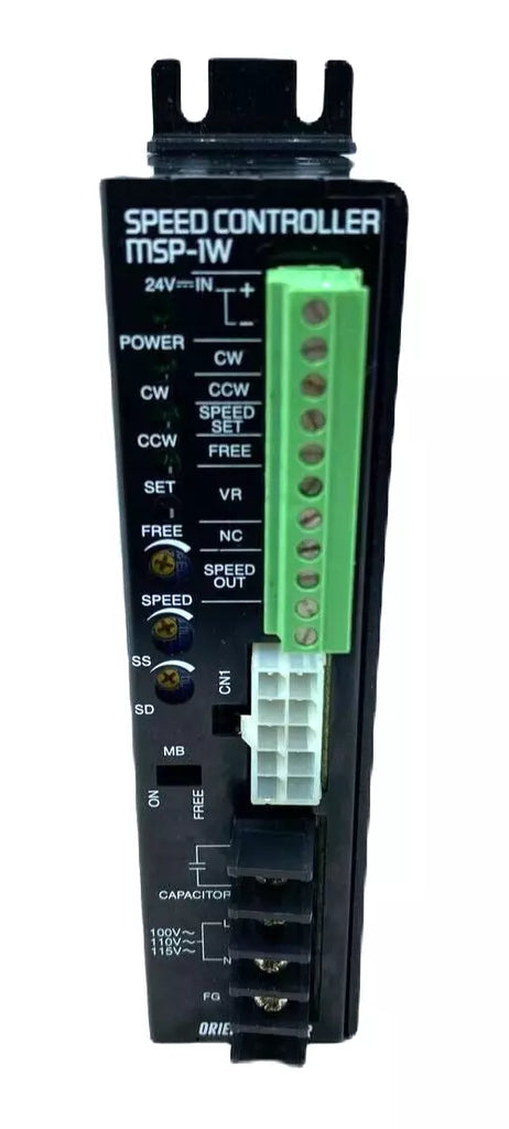 ORIENTAL MOTOR MSP-1W SPEED CONTROLLER/ STEPPING DRIVER 115VAC
