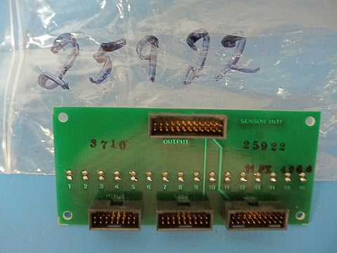 25922000 - Universal Instruments  parts (407) 278-7311 / www.pfipartsus.com