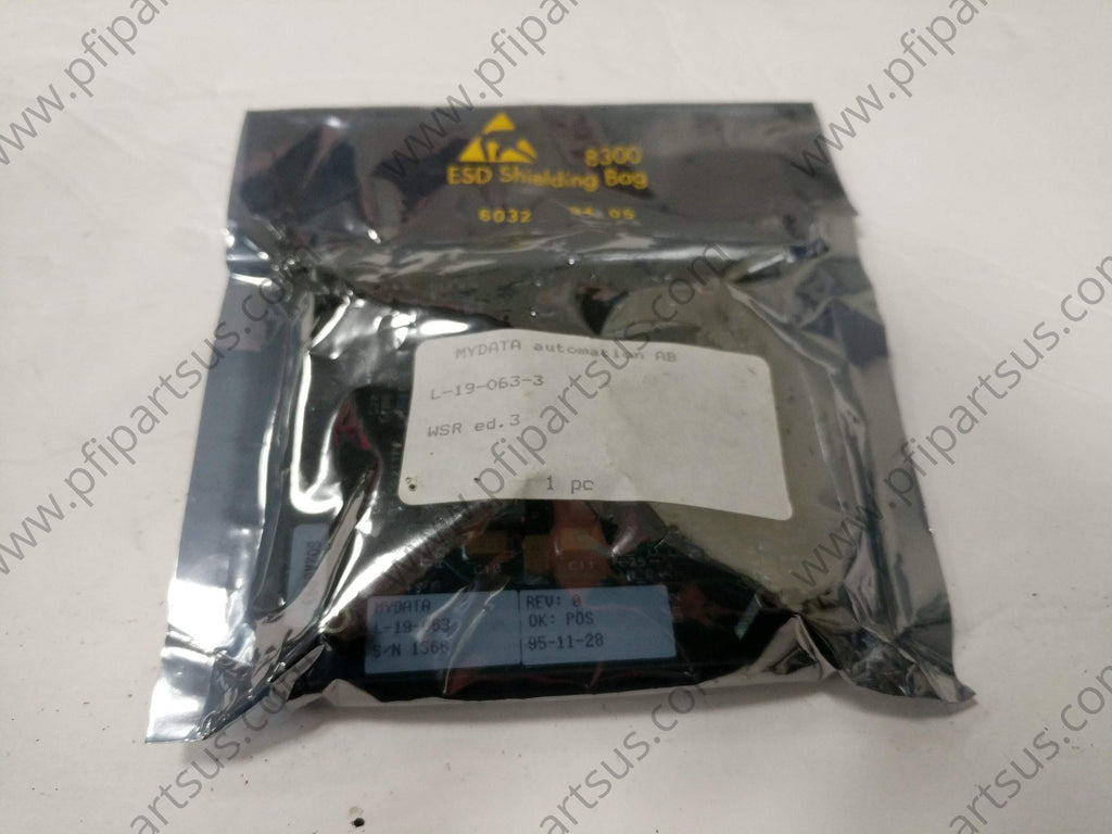 L-019-063-3 - Mydata  parts (407) 278-7311 / www.pfipartsus.com