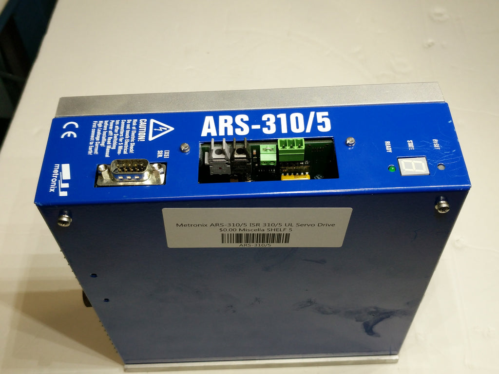 Metronix ARS-310/5 ISR 310/5 UL Servo Drive