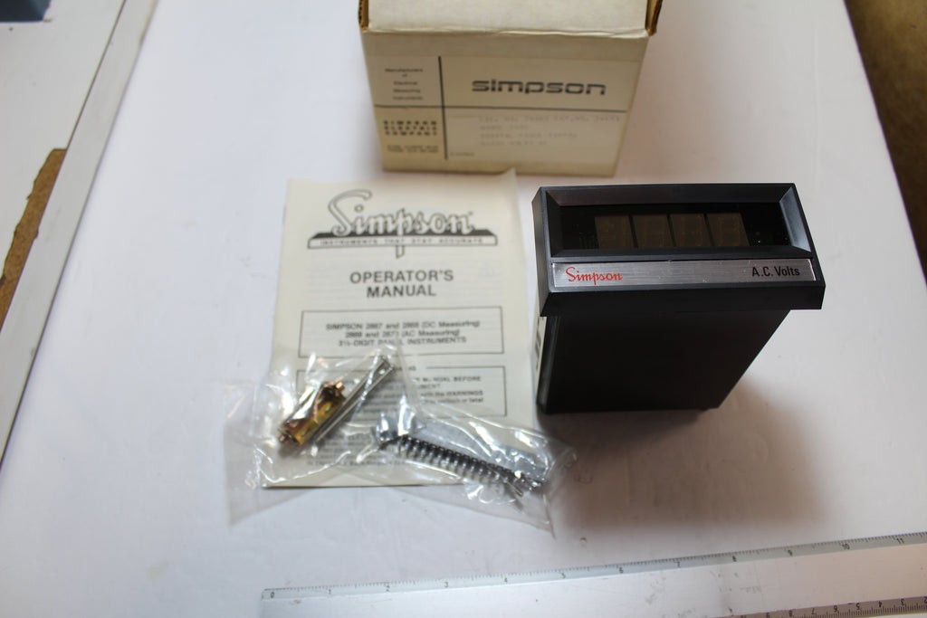 Simpson 24653 Digital Panel Instrument