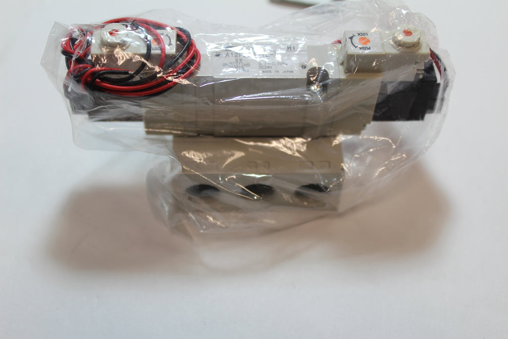 Parker Kuroda A12PD25-1L-Z Air Solenoid with Manifold