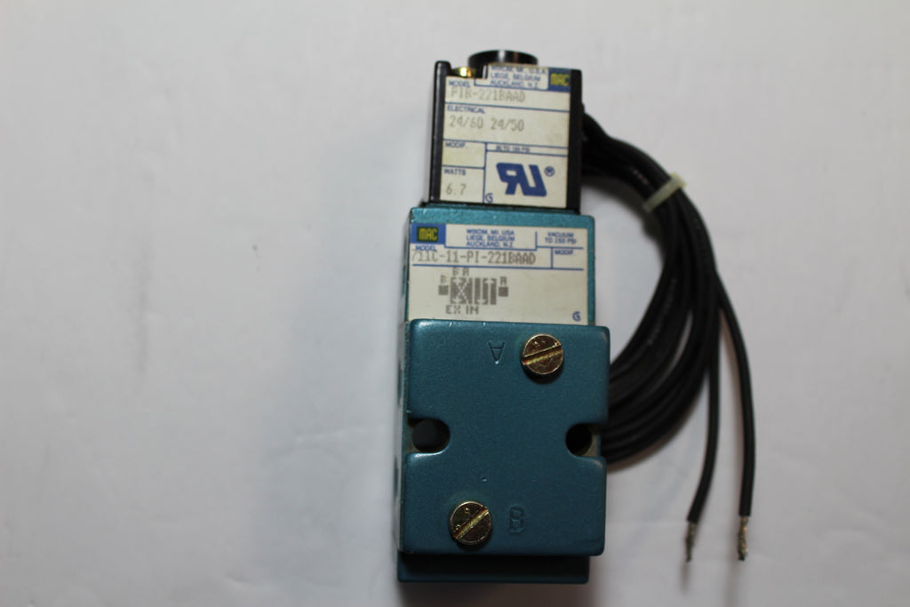 Mac Valve 711C-11-PI-221-BAAD
