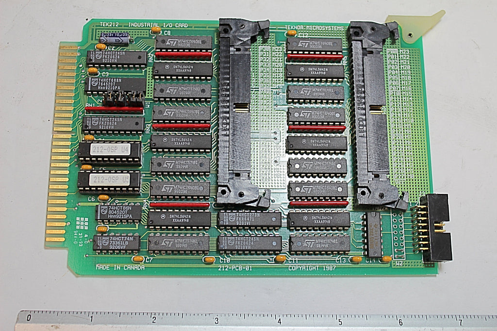 Electrovert 2-5054-058-00-0 Tek212 Industrial I/O Card