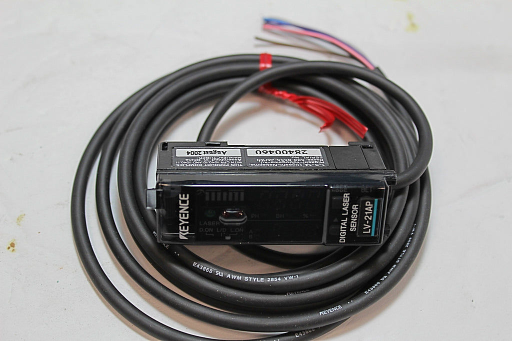 Keyence LV-21AP Laser Sensor Amplifier FU-35F