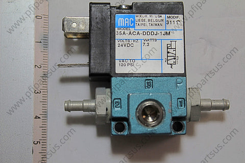 Mydata K-012-0084 Vacuum Valve (MAC valves) 35A-ACA-DDDJ-1JM - Valve from [store] by Mydata - 35A-ACA-DDDJ-1JM, Electromagnetic Valve, K-012-0084, MAC, Mydata, Spare Parts, Valve