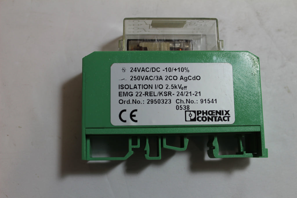 Phoenix Contact 2950323 Relay 22-REL/KSR-24/21-21