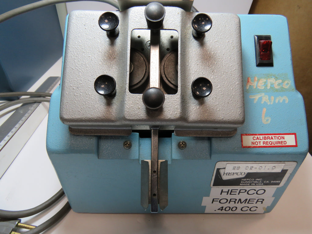 Hepco 7900-LF Dip Lead Forming Machine .400 Span