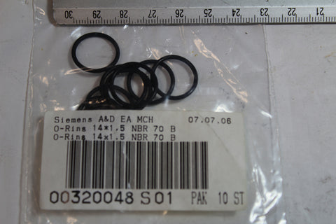 Siemens 00320048-01 O-Ring 14x1.5 NBR 70 B