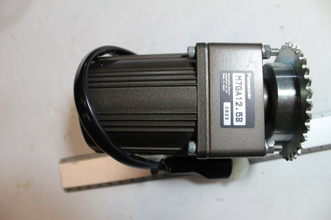 Panasonic M7RA15G4L AC Servo Motor W/Gear Box M7GA12.5B