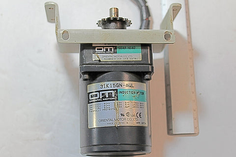 Oriental Motor 3IK15GN-AUL Induction Motor W/Gear Head
