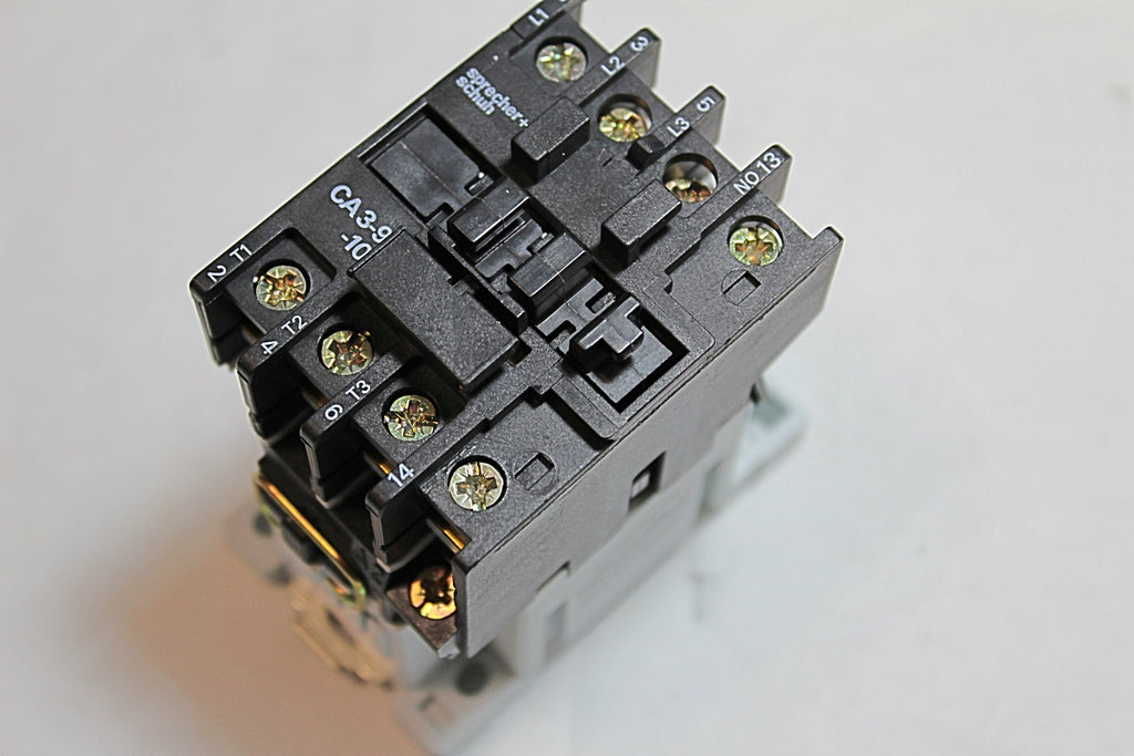 Sprecher + Shuh CA-3-9-10 Motor Starter W/O  O/L Relay