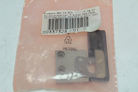 Siemens 00337328-01 Friction Bracket Y-Axis S23