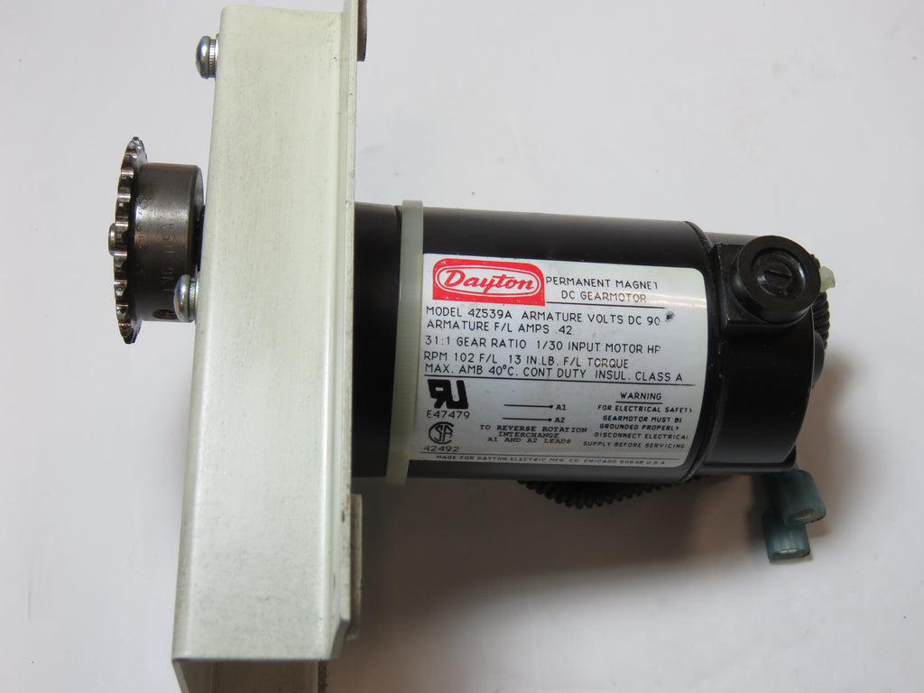 Heller DC Gear Motor Model 4Z539A