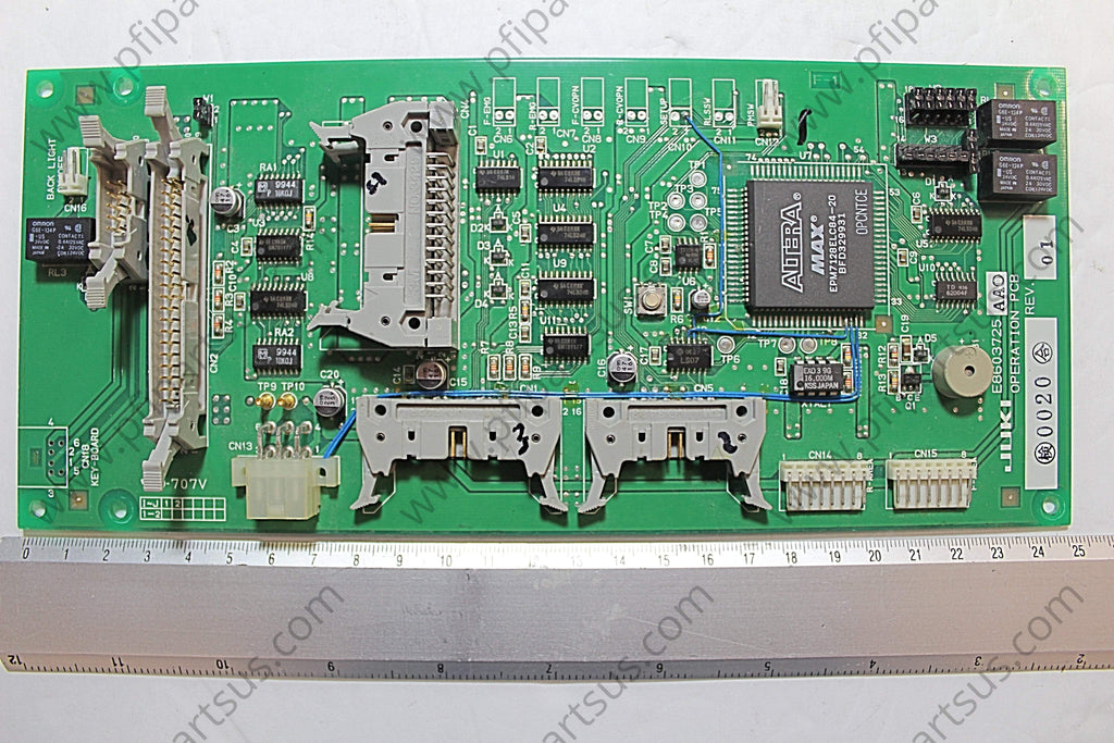 JUKI E8603725AA0 Rev. 1 Operation PCB / www.pfipartsus.com