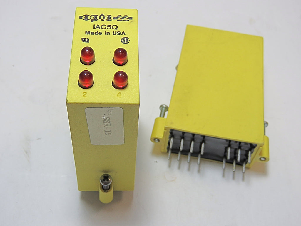 Opto 22 I/O Relay Module IAC5Q 4 Channel