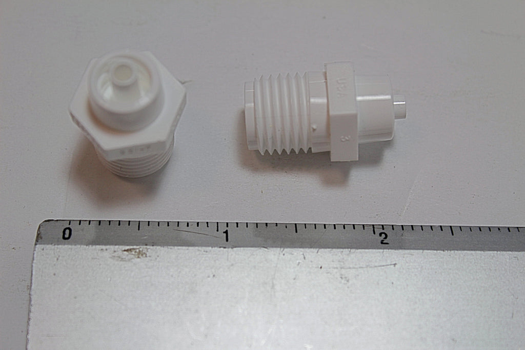 Asymtek  43-0211-70 Luer Lock Fitting, 1/4 M NPT-PL