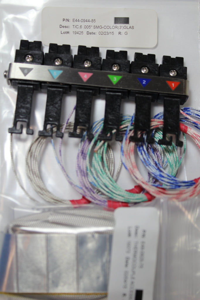 M.O.L.E. E44-0944-85 Type K .005" Themocouple Kit 6 Pcs.