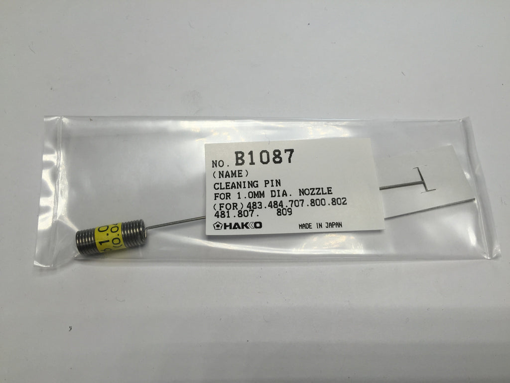 B1087 - Hakko  parts (407) 278-7311 / www.pfipartsus.com