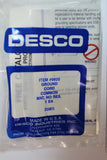 Desco  9820 Common Point Ground 10' Cord, No Res.
