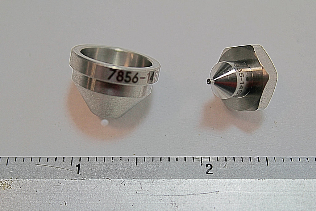 Asymtek 7007023 (7856-14SS) Nozzle & Round Aircap .014"